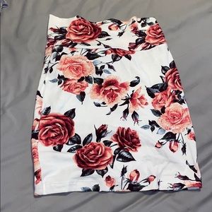 body con mini skirt